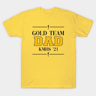 GTV 2021 Gold Team Dad T-Shirt